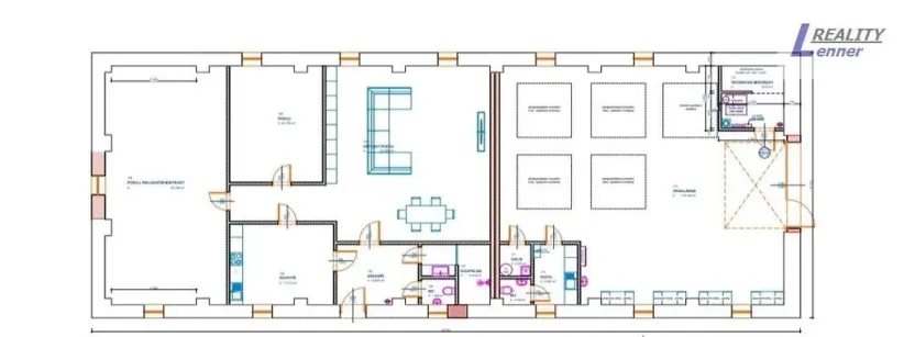 Prodej výrobních prostor, Nečín, 400 m2