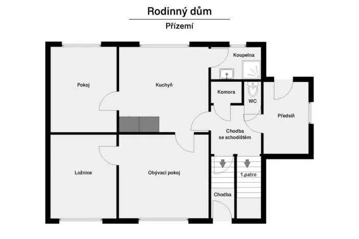 Prodej rodinného domu, Malonty - Meziříčí, 119 m2