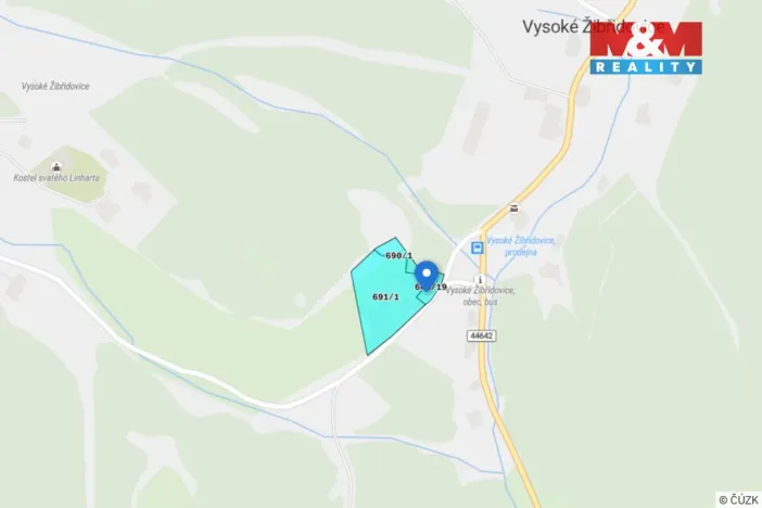 Prodej pozemku pro bydlení, Hanušovice - Vysoké Žibřidovice, 5203 m2