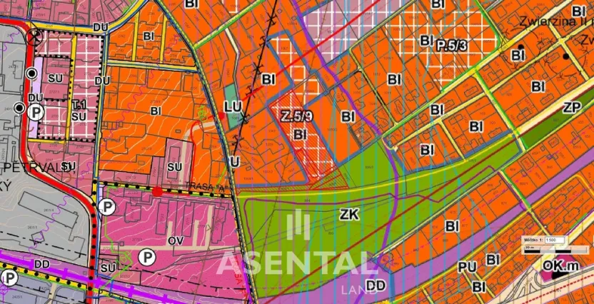 Prodej pozemku, Orlová - Poruba, Porubská, 5780 m2