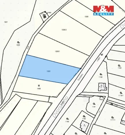 Prodej pole, Olomouc - Droždín, 1419 m2