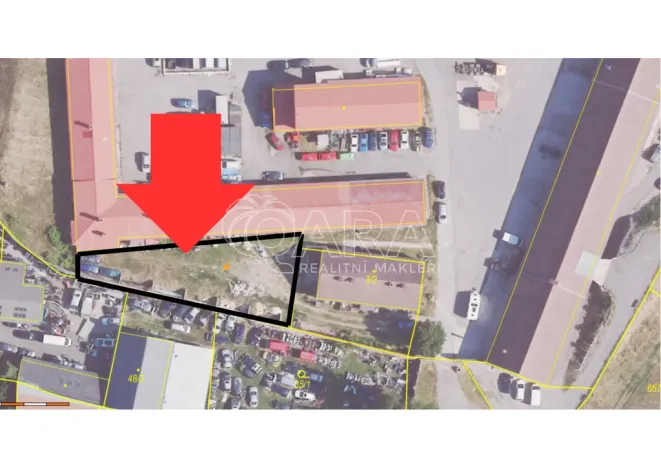 Pronájem komerčního pozemku, Červený Újezd, Hájecká, 750 m2