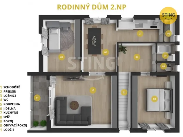 Prodej rodinného domu, Služovice, 213 m2
