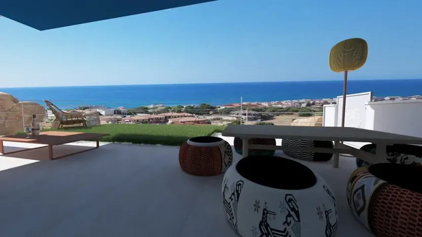 Prodej bytu 3+kk, Lu Bagnu, Itálie, 80 m2