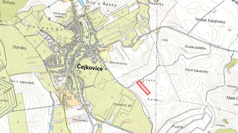 Prodej pole, Mutěnice, 26029 m2