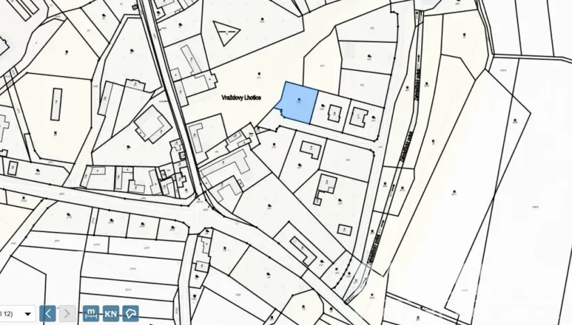 Prodej pozemku pro bydlení, Dolní Kralovice - Vraždovy Lhotice, 1071 m2