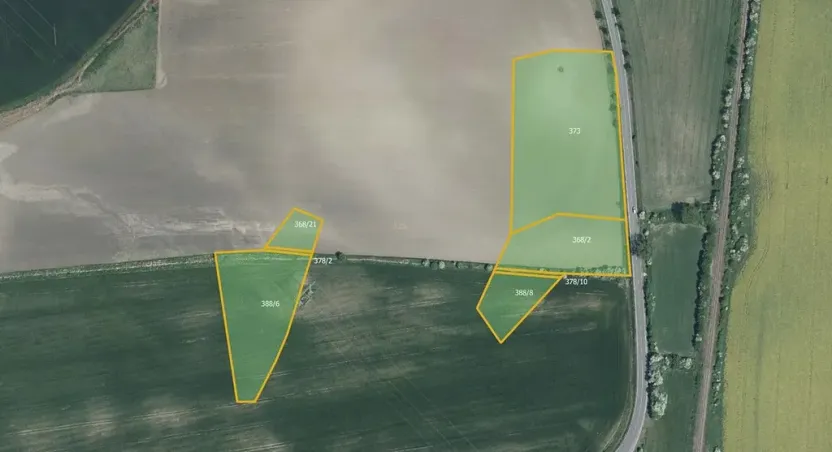 Prodej pole, Očelice, 45362 m2