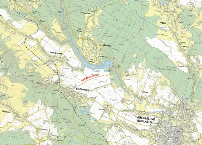 Prodej pole, Bílá Třemešná, 36808 m2