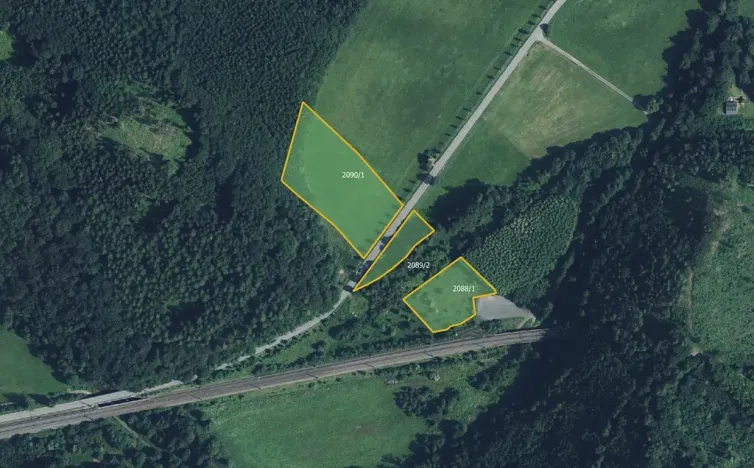 Prodej podílu louky, Tatenice, 10631 m2