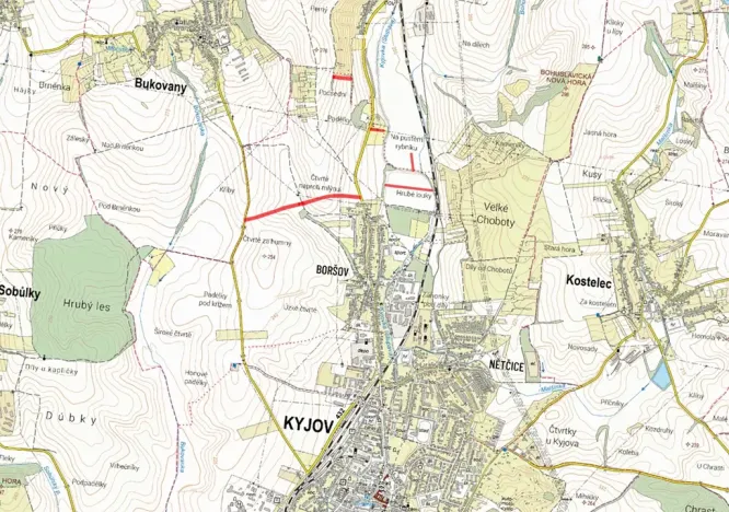 Prodej pole, Kyjov, 14339 m2