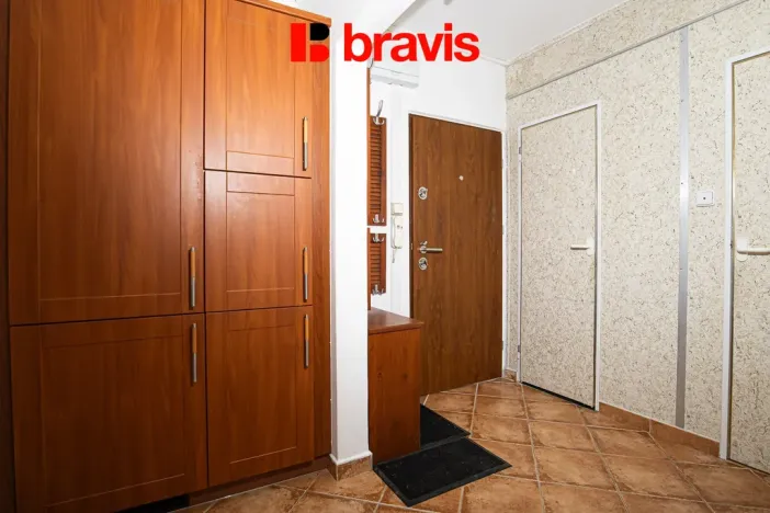 Pronájem bytu 2+kk, Brno - Židenice, Bzenecká, 44 m2