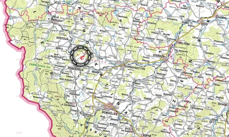 Prodej podílu pole, Poběžovice, 64029 m2