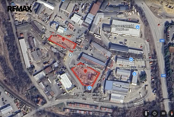 Pronájem skladu, Tábor, Měšická, 1400 m2