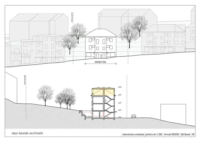 Prodej rodinného domu, Praha - Braník, U družstva Práce, 230 m2