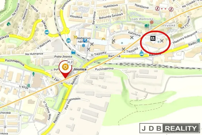 Pronájem kanceláře, Praha - Jinonice, Kačírkova, 10 m2