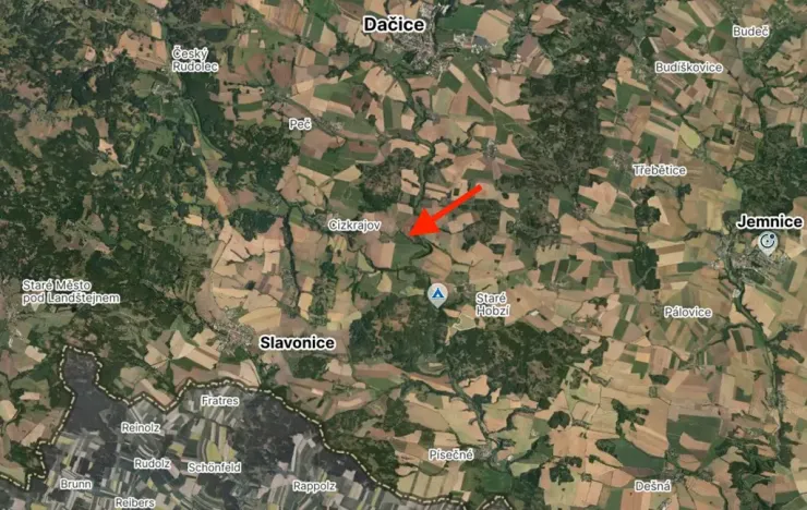 Prodej pole, Cizkrajov, 87688 m2