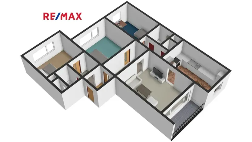 Prodej bytu 4+1, Česká Lípa, Brněnská, 98 m2