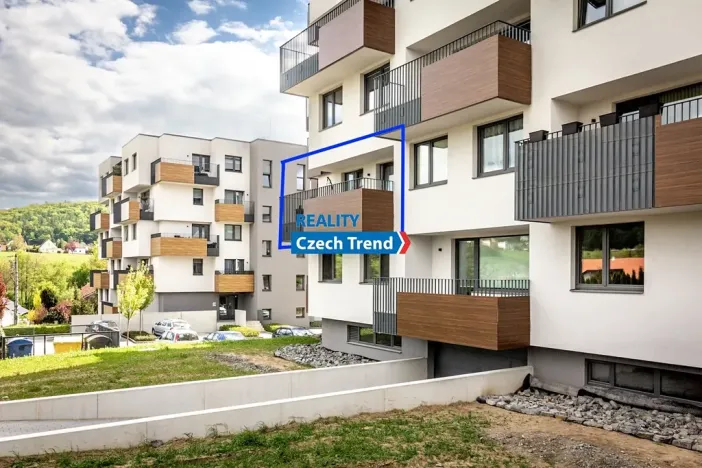 Pronájem bytu 2+kk, Hranice, Pod Nemocnicí, 50 m2