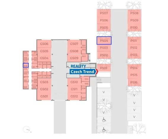 Pronájem bytu 2+kk, Hranice, Pod Nemocnicí, 50 m2