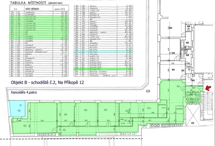 Pronájem kanceláře, Praha - Nové Město, Na příkopě, 189 m2