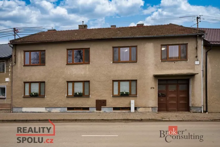 Prodej bytu 2+1, Morkovice-Slížany - Morkovice, Nádražní, 51 m2