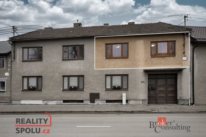 Prodej bytu 2+1, Morkovice-Slížany - Morkovice, Nádražní, 51 m2