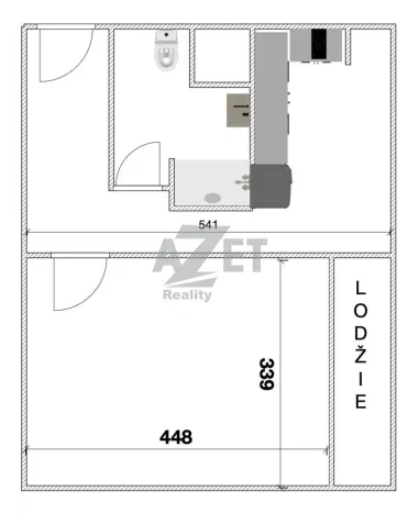 Prodej bytu 1+1, Ostrava - Hrabůvka, Dr. Martínka, 33 m2
