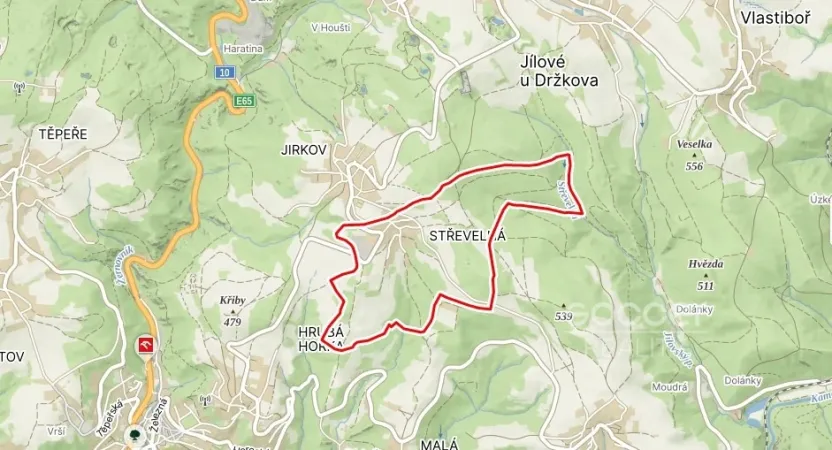 Pronájem pozemku, Železný Brod - Střevelná, 2074 m2