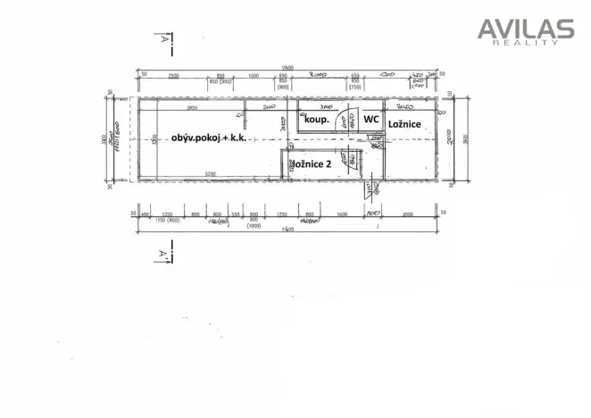 Pronájem chaty, Popovice, 33 m2