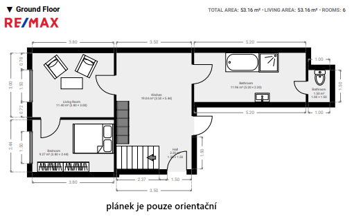 Prodej rodinného domu, Praha - Libeň, Davídkova, 146 m2