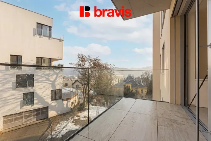 Pronájem bytu 1+kk, Brno - Pisárky, Vinařská, 33 m2