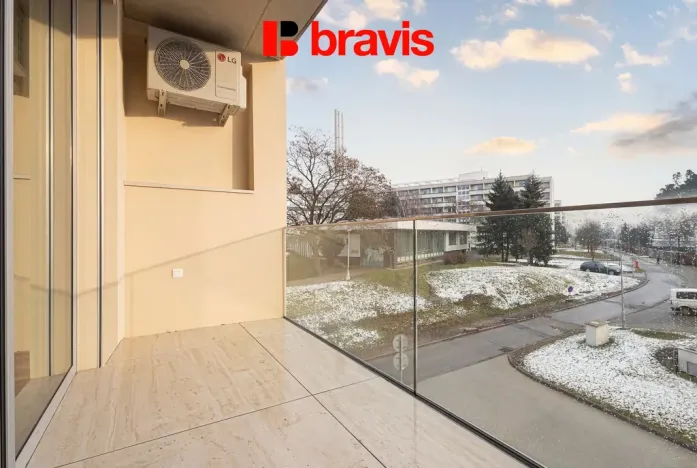 Pronájem bytu 1+kk, Brno - Pisárky, Vinařská, 33 m2