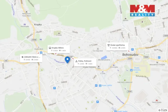 Prodej bytu 2+1, Krupka, Poštovní, 60 m2