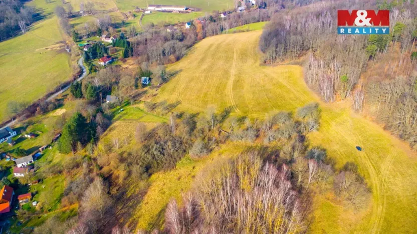 Prodej louky, Žandov - Radeč, 3251 m2