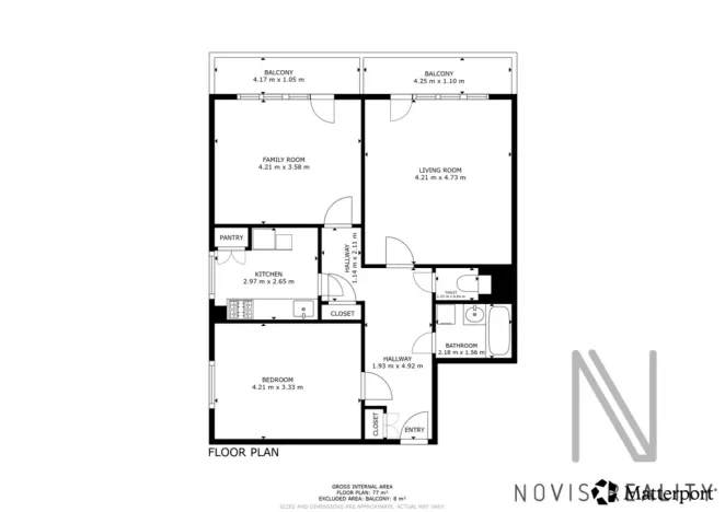 Prodej bytu 3+1, Příbram, Sportovní, 78 m2