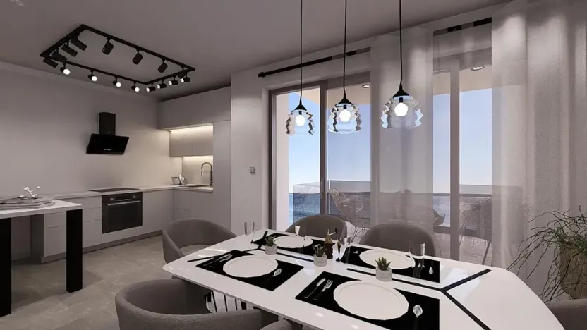 Prodej bytu 2+kk, Mandre, Chorvatsko, 49 m2