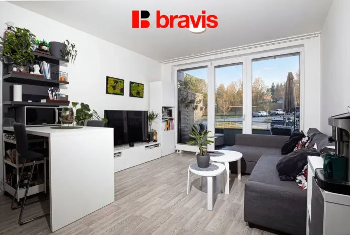 Pronájem bytu 2+kk, Brno - Bystrc, Markůvky, 43 m2