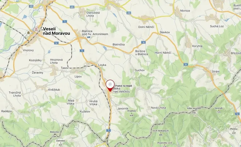 Prodej pozemku, Velká nad Veličkou, 258 m2