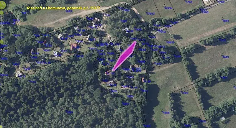 Prodej lesa, Blatno, 264 m2