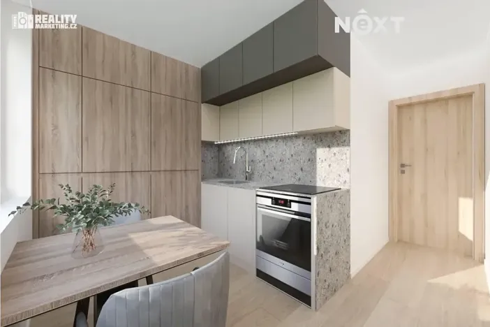 Prodej bytu 3+1, Hustopeče, Masarykovo nám., 55 m2