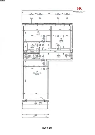 Pronájem bytu 3+kk, Benešov, 102. pluku, 73 m2