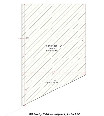 Pronájem obchodního prostoru, Stráž pod Ralskem, Revoluční, 207 m2