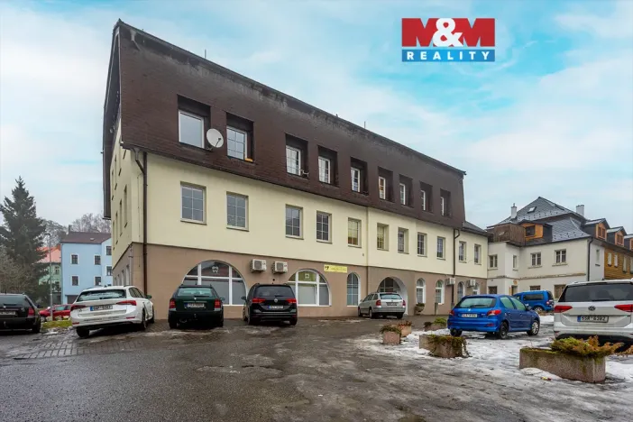 Pronájem bytu 3+1, Nový Bor, Tržní náměstí, 85 m2
