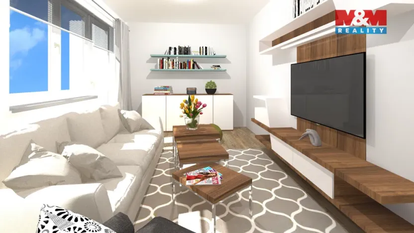 Prodej bytu 3+1, Krupka - Maršov, Dukelských hrdinů, 68 m2