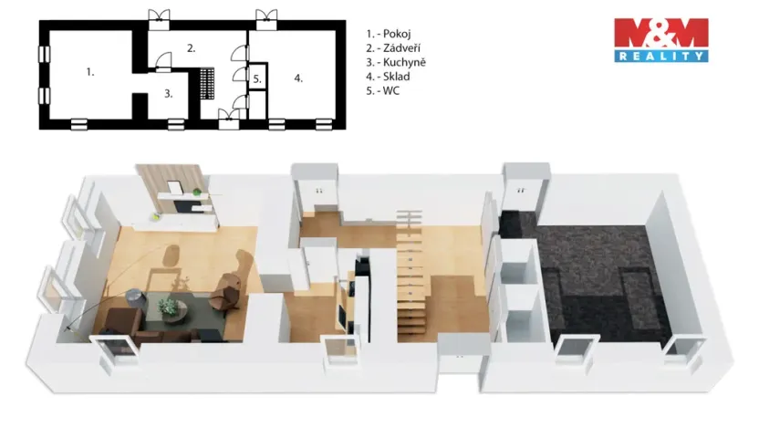 Prodej chalupy, Jedlová, 154 m2