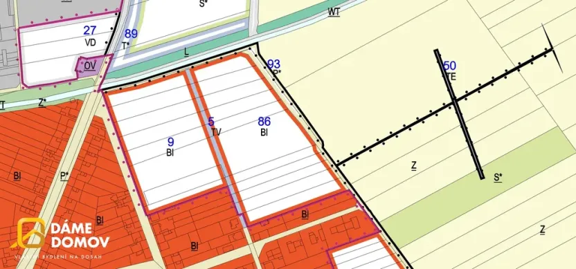 Prodej pozemku pro bydlení, Tlumačov, 4049 m2