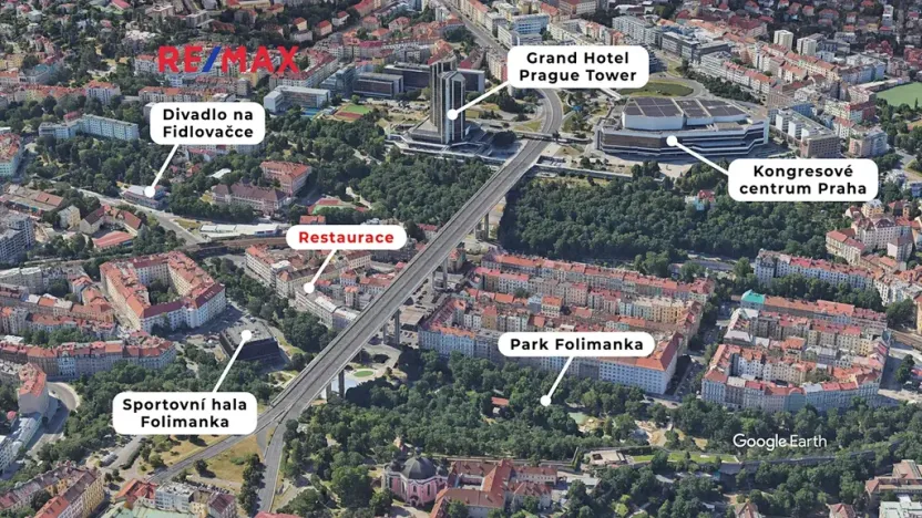 Pronájem restaurace, Praha - Nusle, Sekaninova, 254 m2