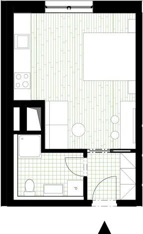 Prodej bytu 1+kk, Rychnov nad Kněžnou, Javornická, 33 m2