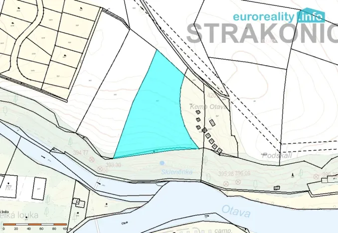 Prodej pozemku pro bydlení, Strakonice, 3986 m2