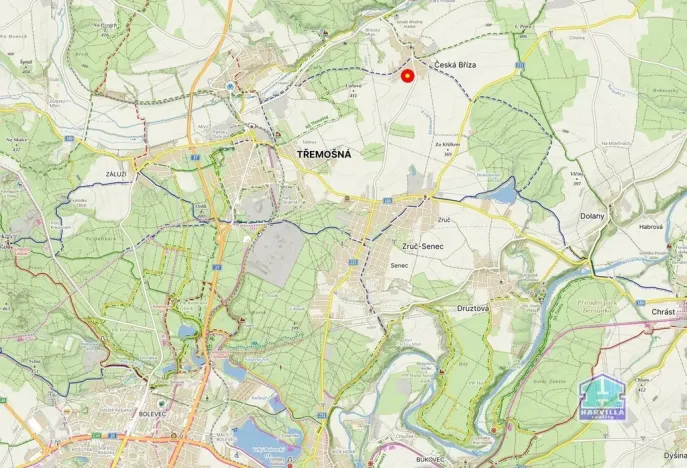 Prodej pozemku pro bydlení, Česká Bříza, 611 m2